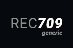 Rec709 gamma 
