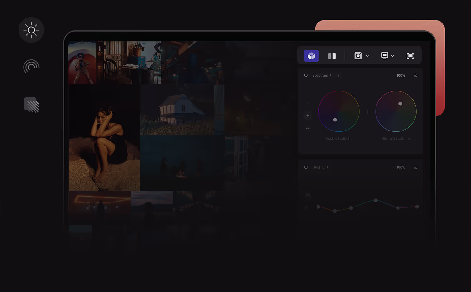 Color.io vs VSCO Pro for Web comparison - User interface