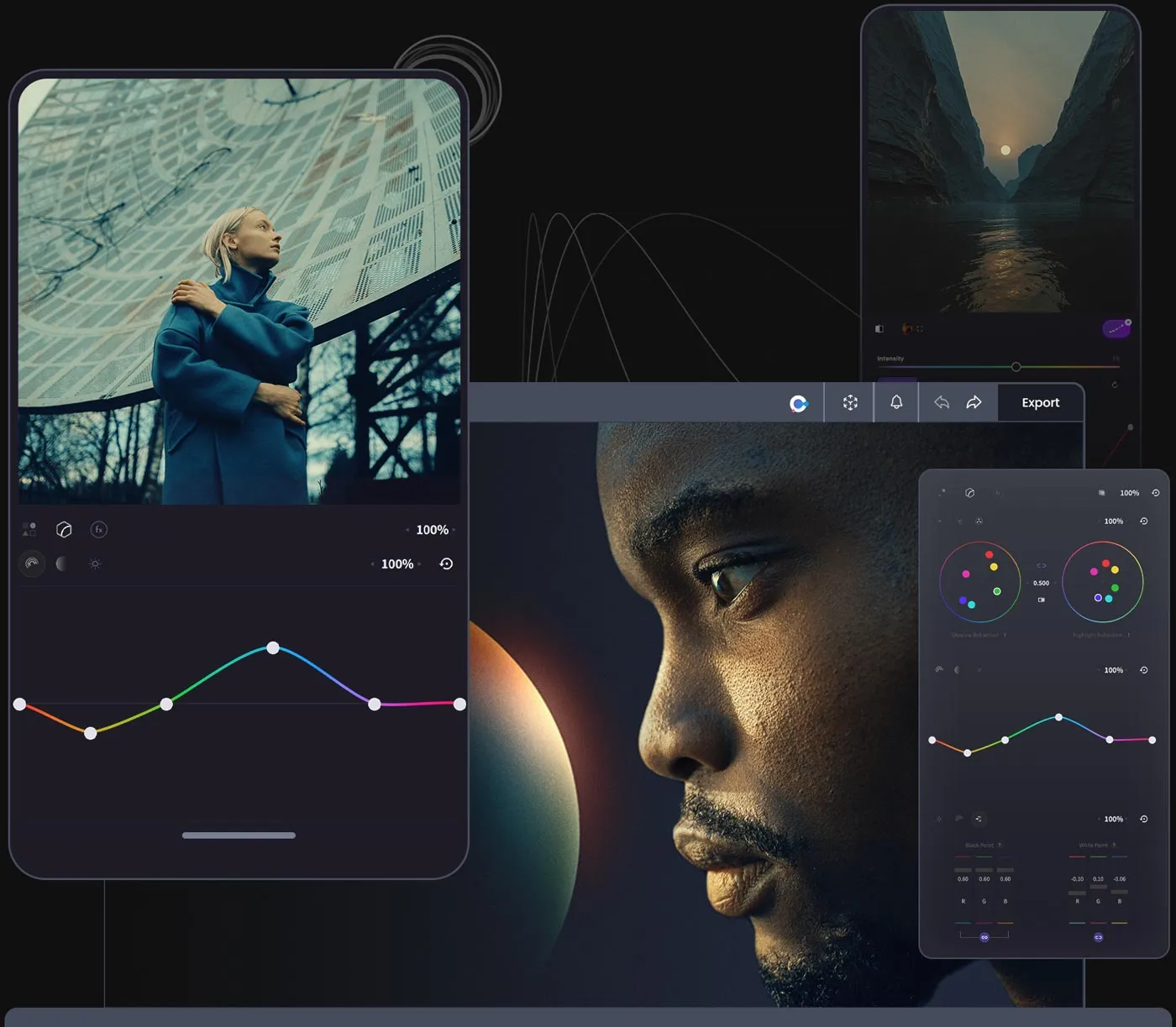 Color.io App - Photo editor and color grading look designer for macOS, Windows, iOS and Android