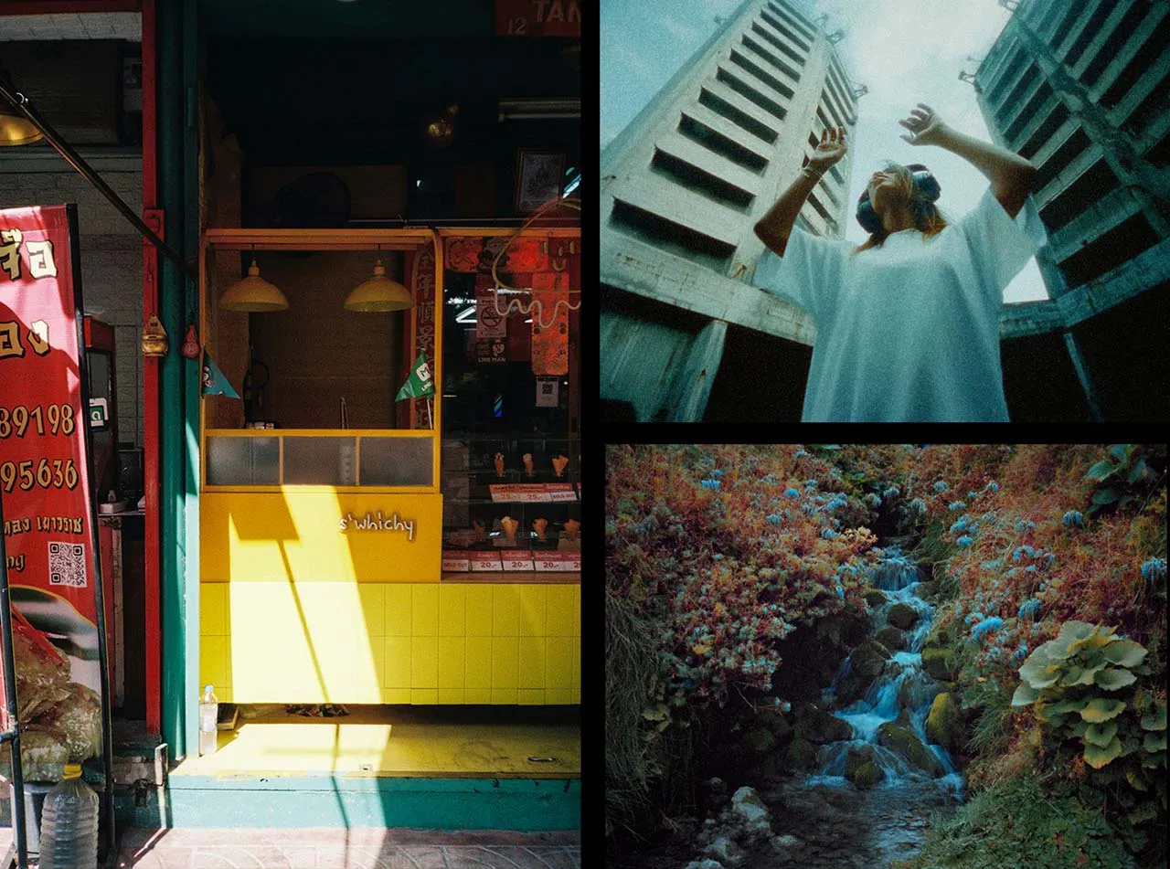 Authentic 35mm film emulation color grading with artificial intelligence 